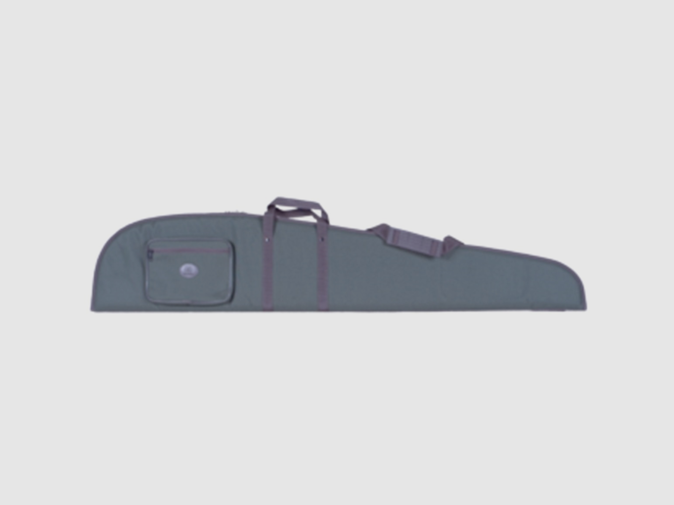 Funda Franzen verde para un rifle con mira
