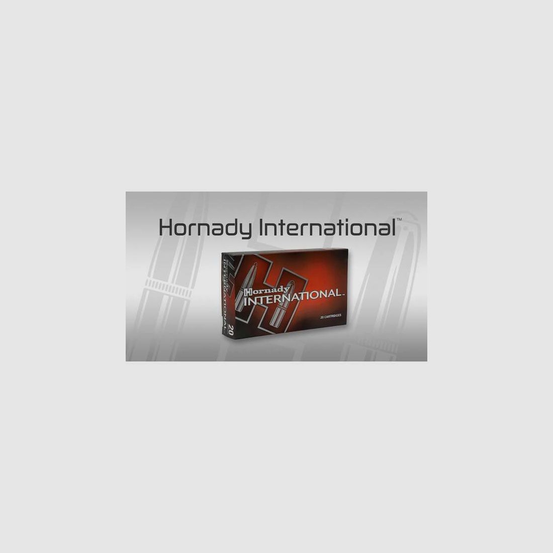 Hornady International 8x57 IRS 180GR ECX 20 Patronen