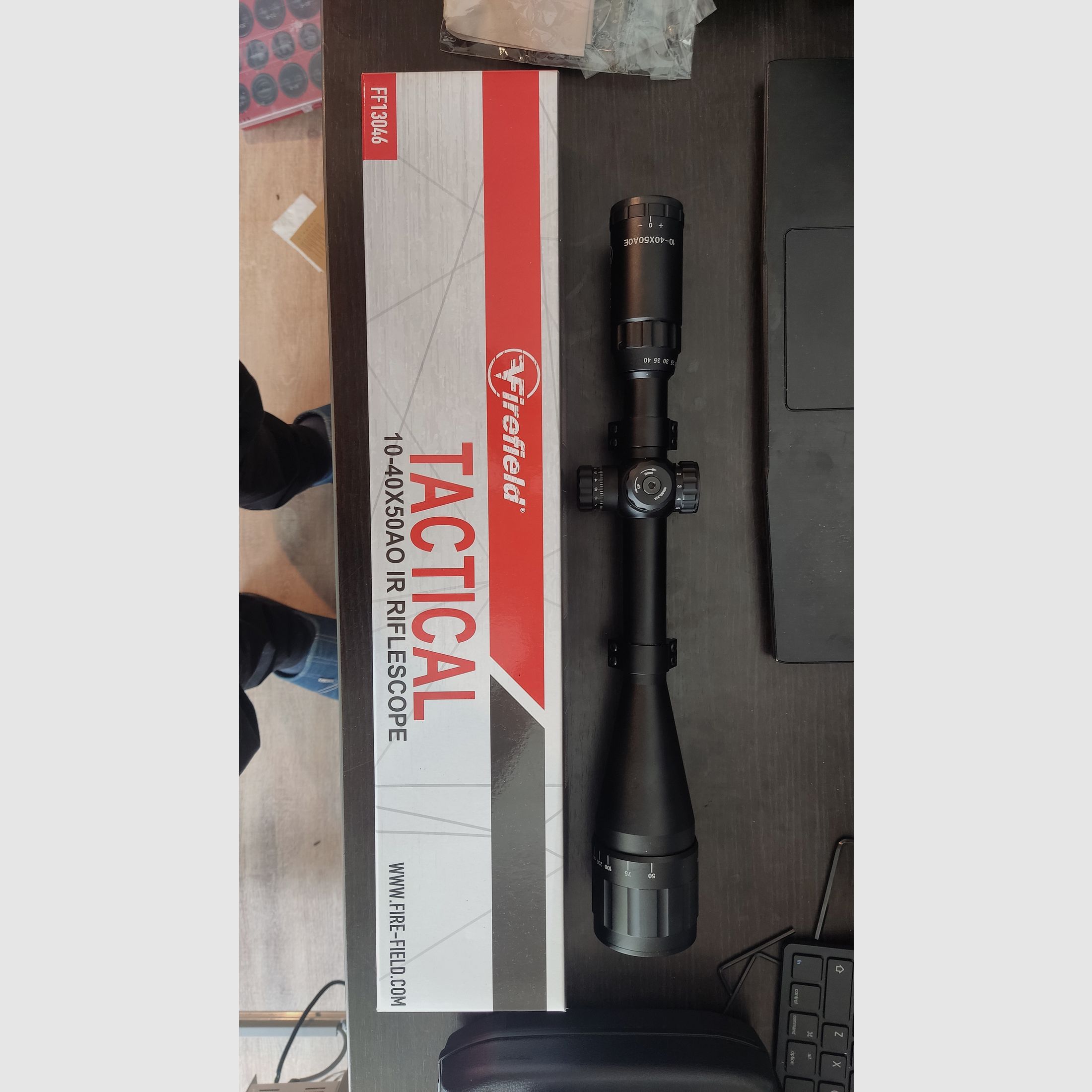 Firefield Zielfernrohr Tactical 10-40x50