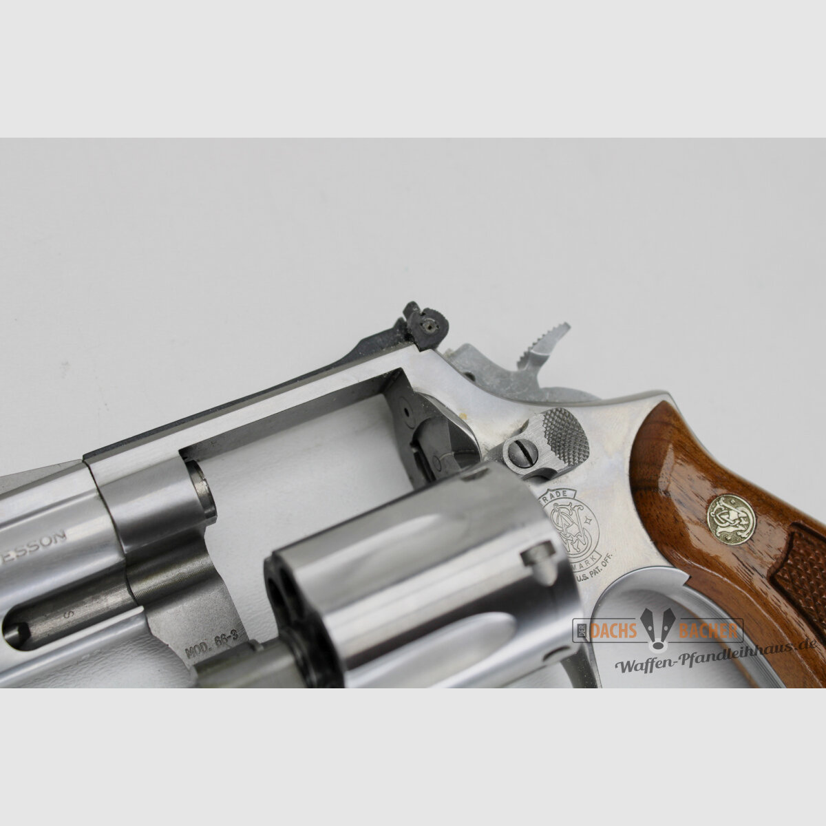 Revolver S&W Smith & Wesson Mod 66-2 Kal. .357 Mag 2,5\" Lauf Stainless