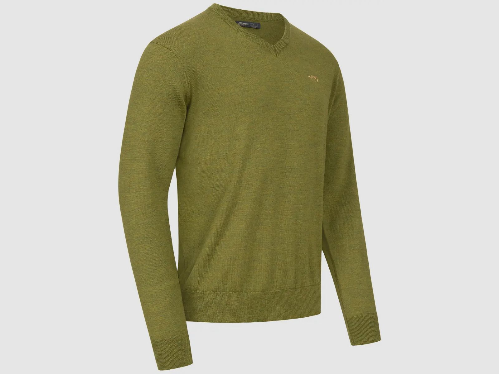 Maglione V-Neck in Merino Blaser