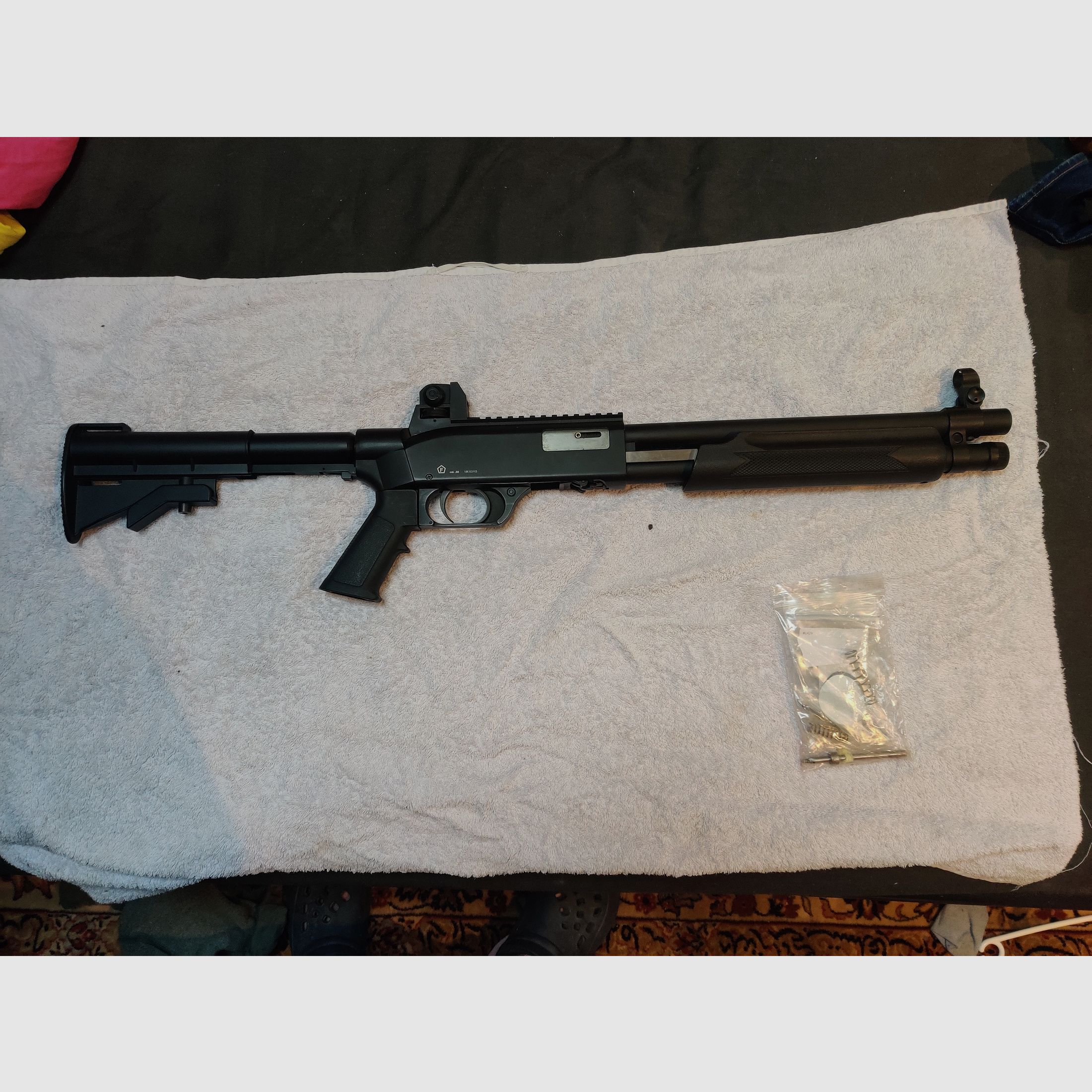 Walther T4E SG 68 RAM paintball shotgun with export valve 25 joules