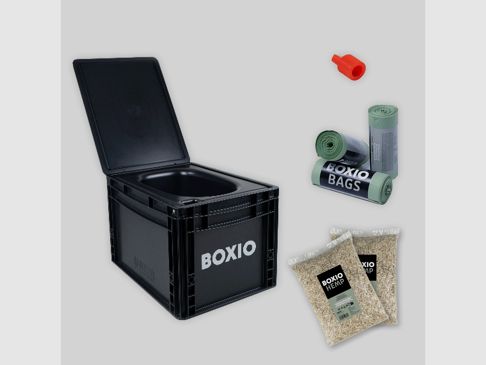 BOXIO - TOILET PLUS | Trenntoilette mit Starterset