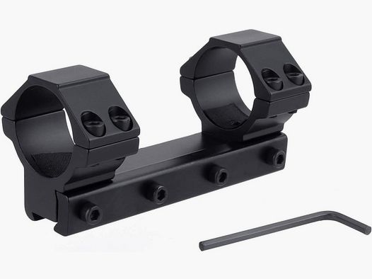 Podwójne pierścienie montażowe na szynę 11 mm, średnica 30 mm