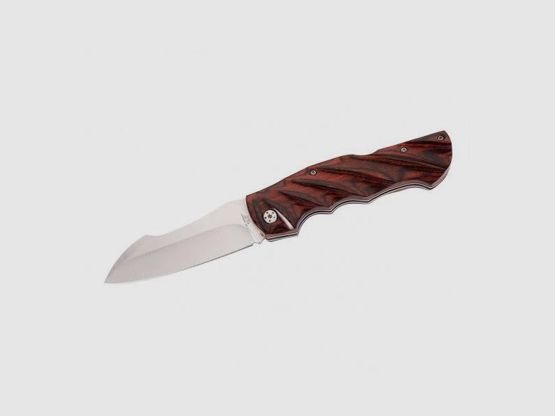 Couteau pliant Herbertz Pakkaholz, AISI 420, coques en aluminium, clip