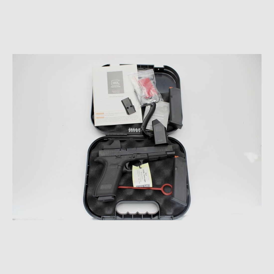 Glock 34 GEN5 MOS M.O.S. pistool met Geco richtkijker en 3 magazijnen 9mm Luger