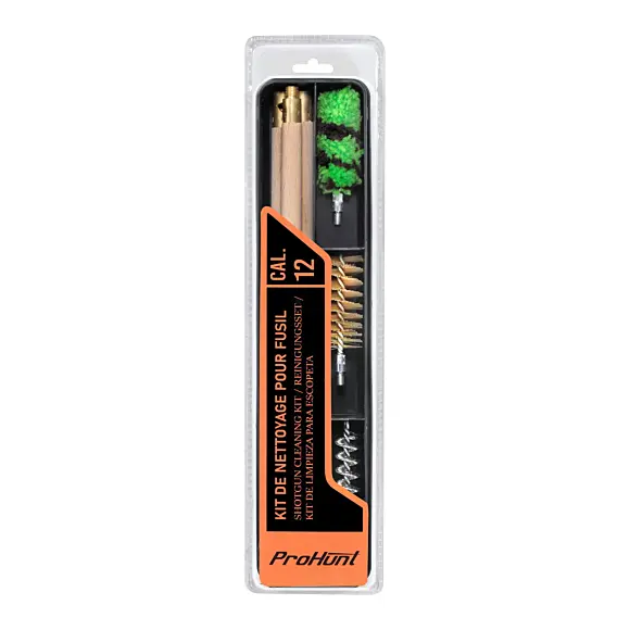 Kit de Nettoyage Prohunt Pour Fusil Calibre 12