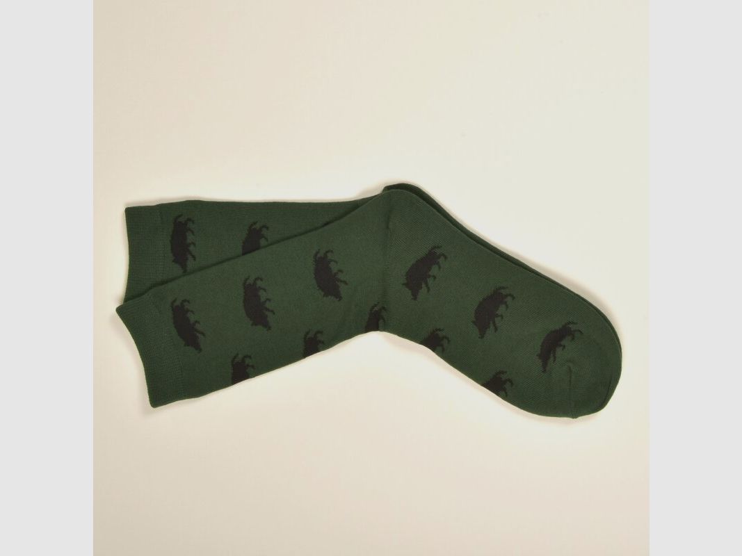 Krawattendackel Socken Wildschwein