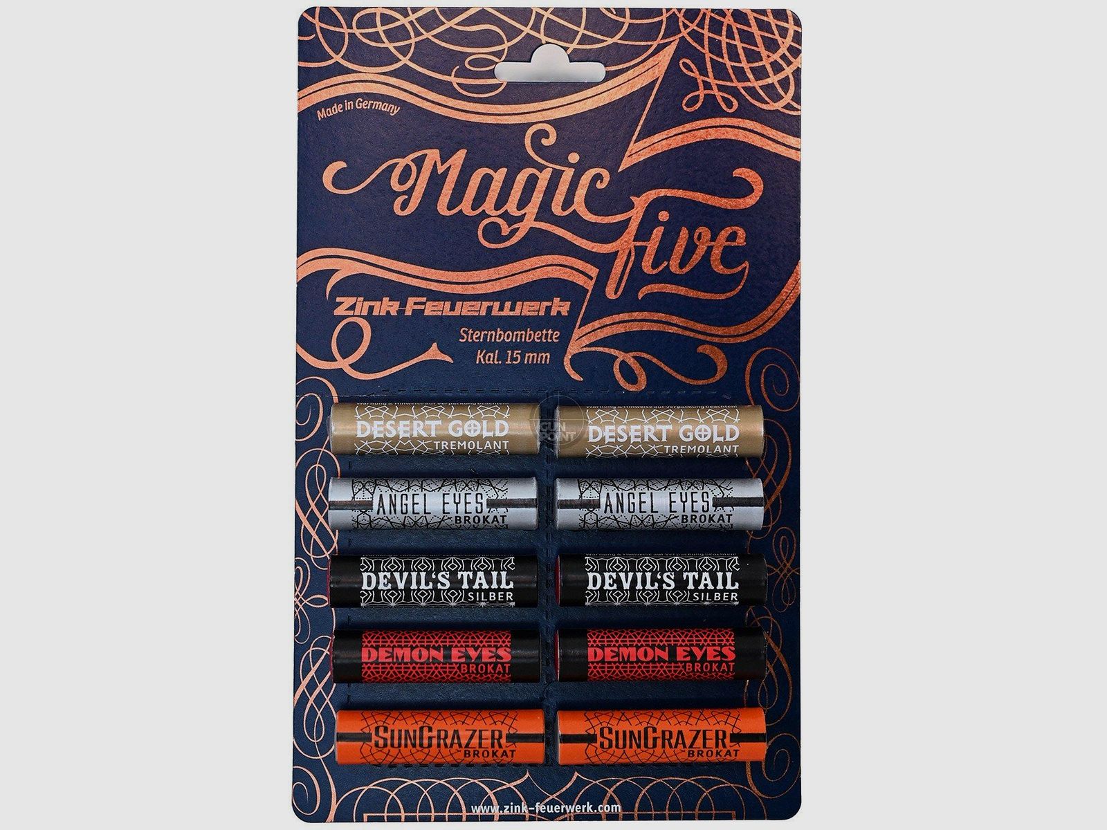 ZINC Effect Ammunition - Magic Five 10 pcs.