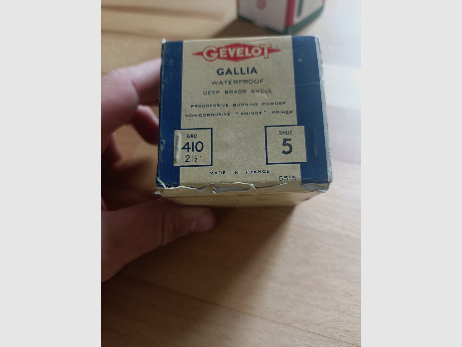 25 Schuss 410/65 gr5 Gevelot Gallia Walterprof 