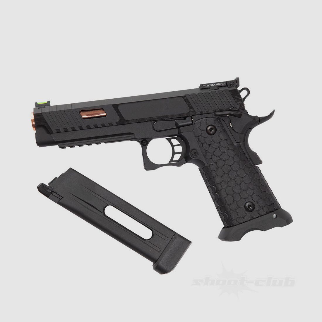 ASG STI Combat Master Airsoft Co2 6mmBB Metallo Blow Back Nero