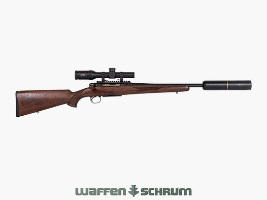 Heym SR 30 .30-06Spring, ZF GPO Spectra 6x 1-6x24 Abs.G3i Drive, Szybki montaż, 2 dodatkowe magazyny, długość lufy 50 cm, tłumik StalonX kal. .30