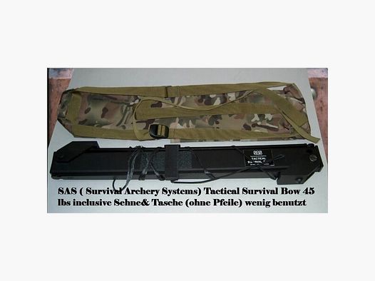 Tactical SurvivalBOW Survival Archery Systems (SAS) Metallbogen 45lbs