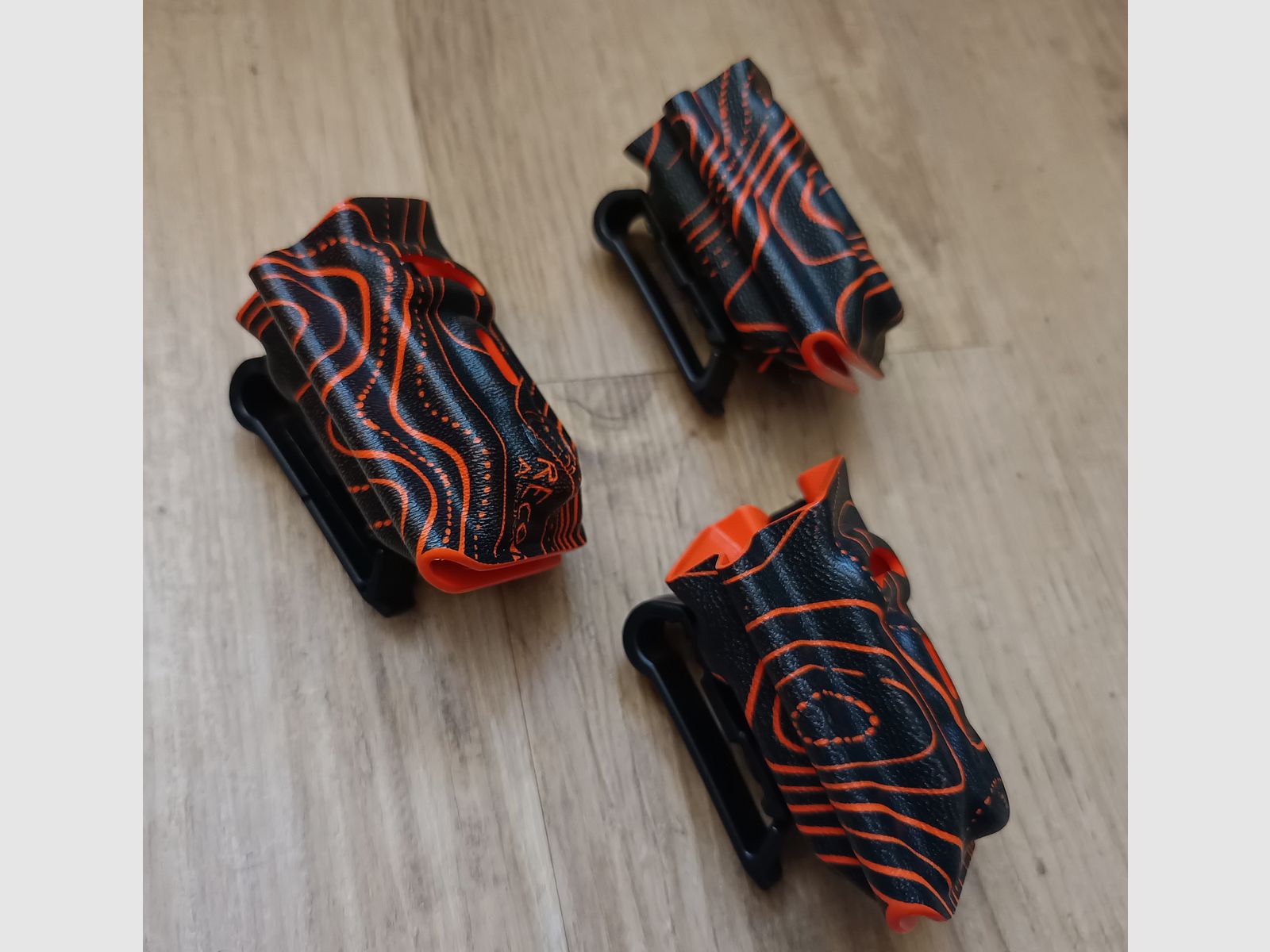 Holster Gear Maniacs e 3 tasche per caricatori / Nuovo / Set completo