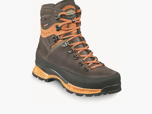 Meindl Stiefel Island MFS Rock  Orange / Braun