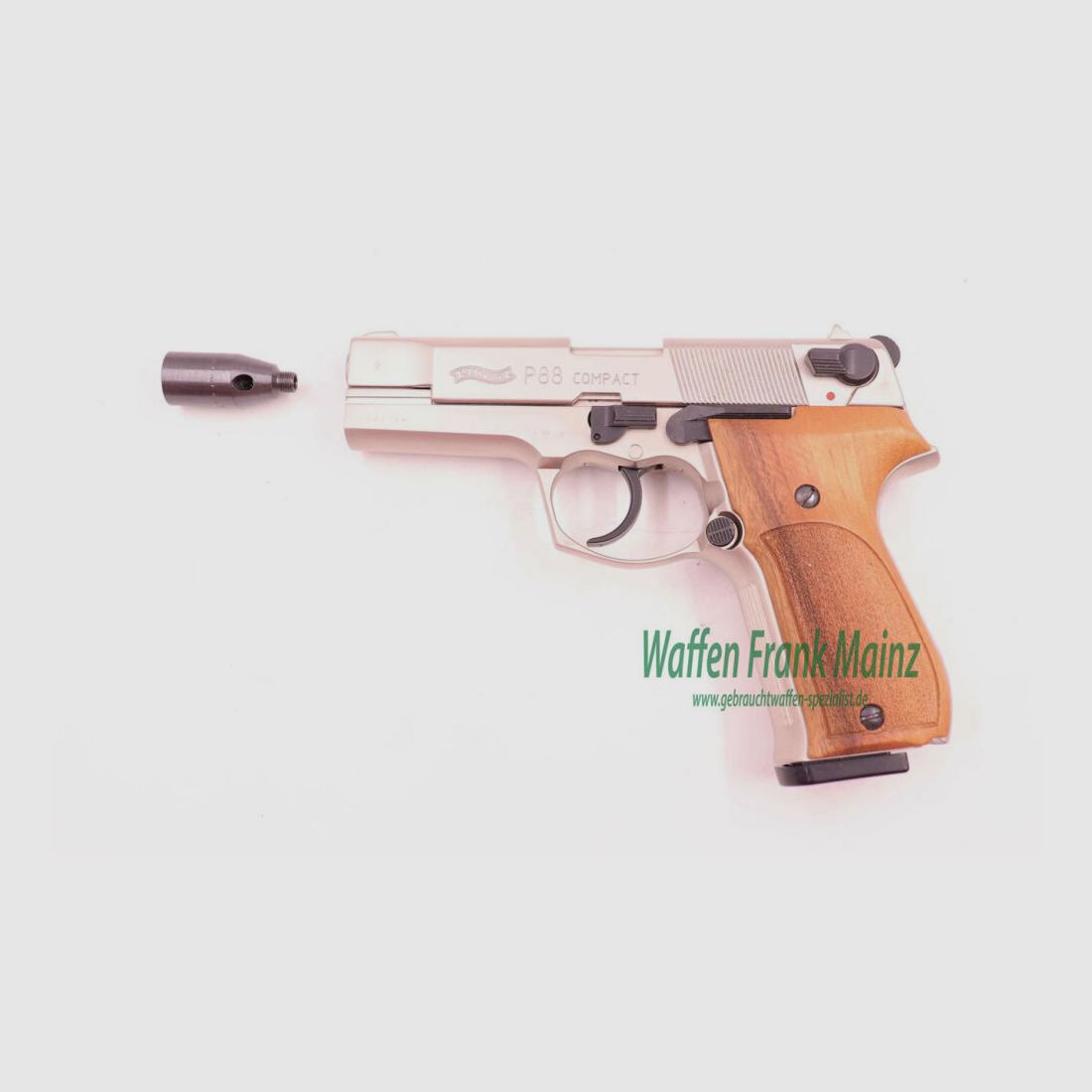 Walther - Ulm P88 Compact Nickel-Finish