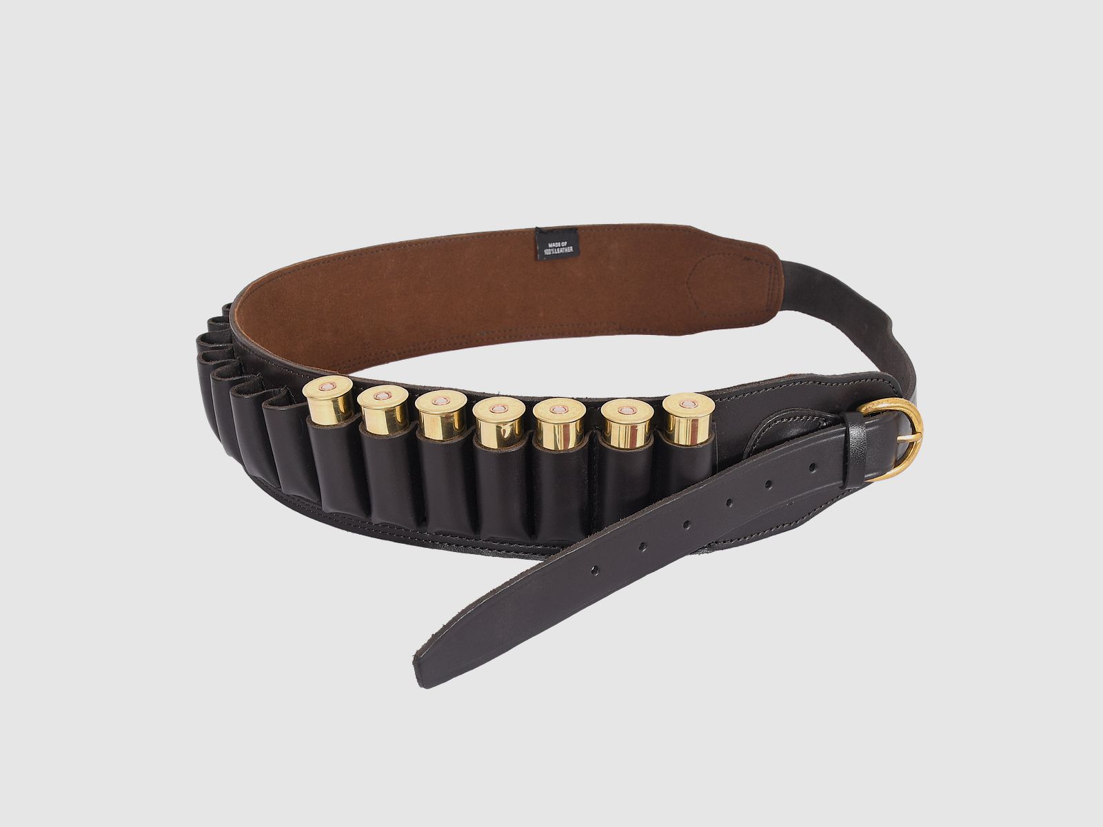 5etta Patrongürtel aus Leder Kaliber 12