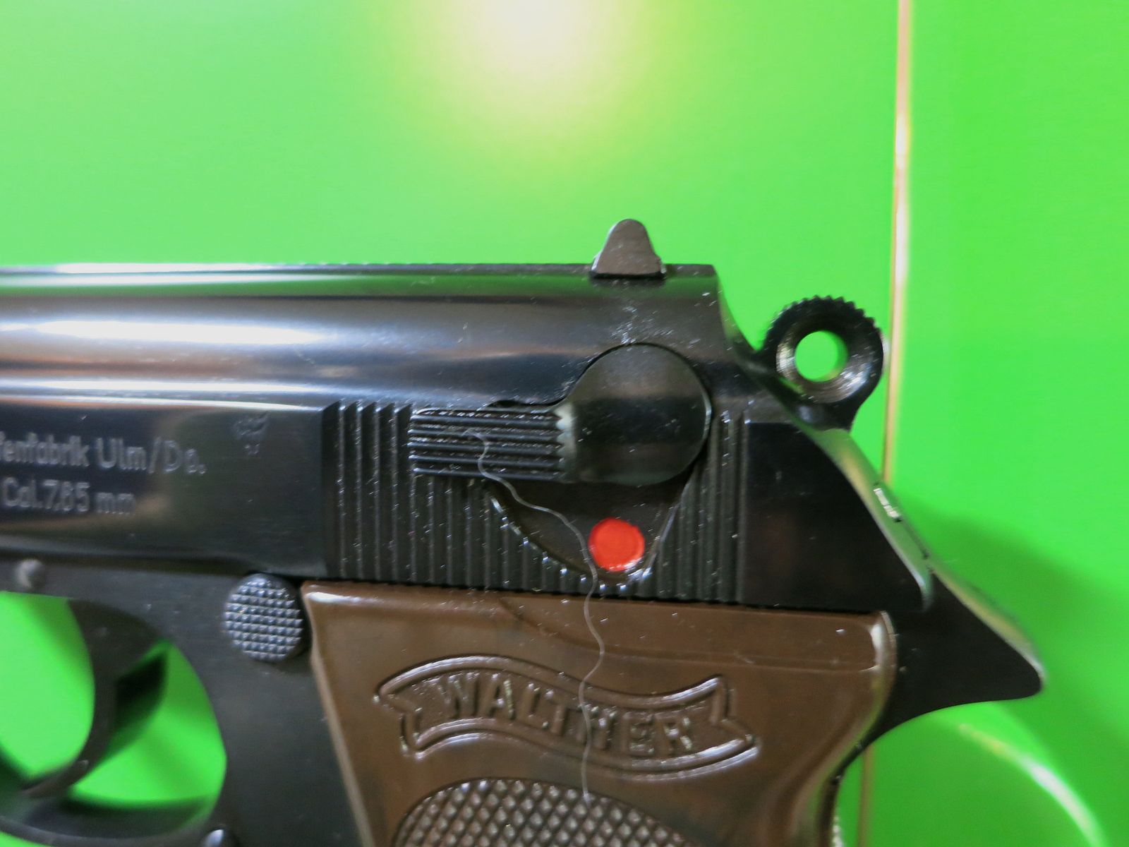 Halbautomatische Pistole, Walther PPK, Kal. 7,65 mm Browning       #7-