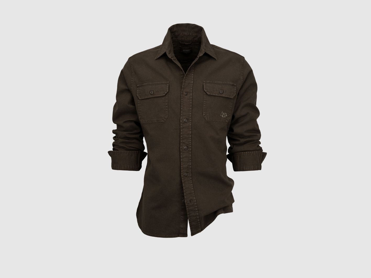 SKOGEN HERENSHIRT TYPE JEANS, afbeelding 3 van 3