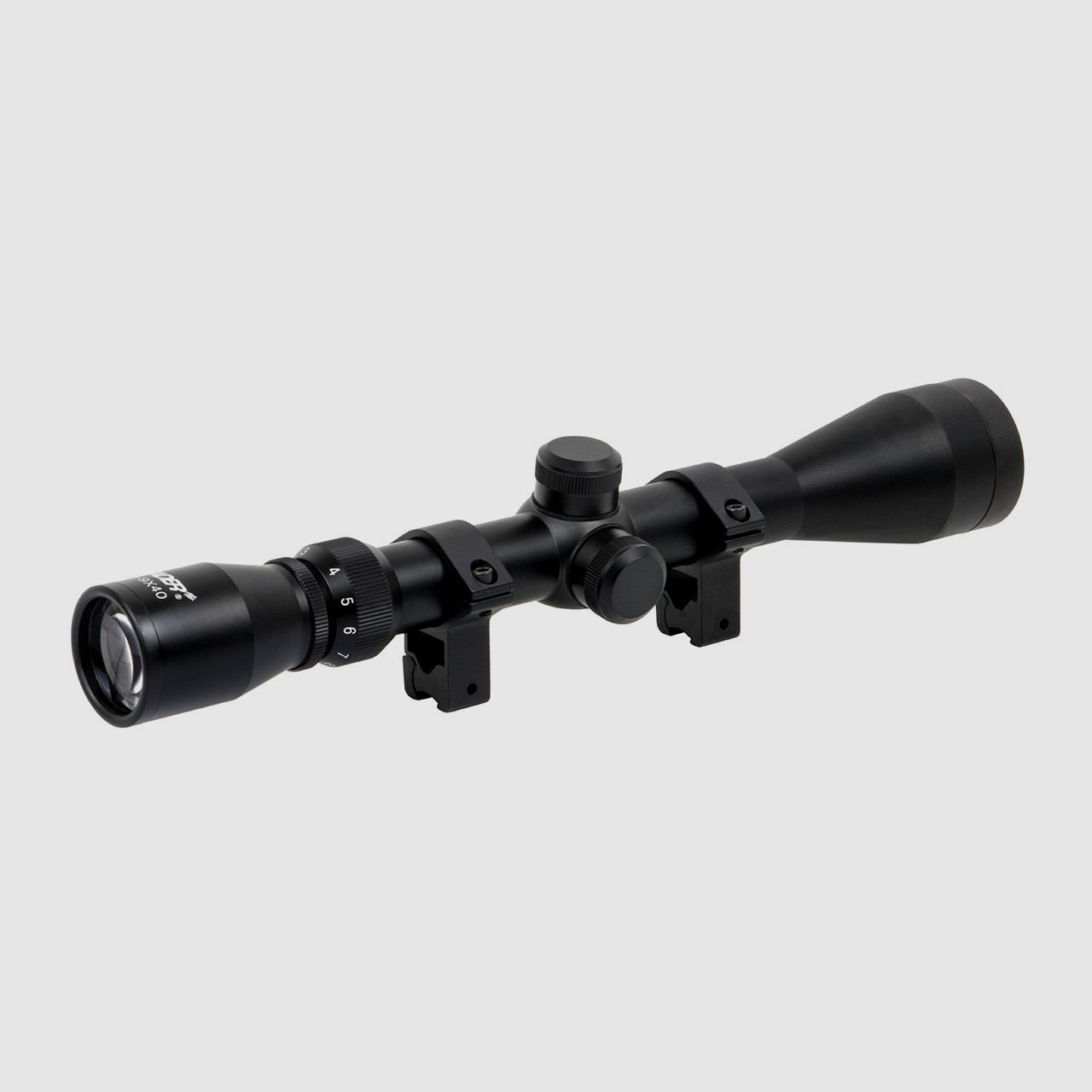 Zielfernrohr Leader 3-9x40 Duplex Absehen 1 Zoll Tubus mit Ringmontagen fĂĽr 11 mm Prismenschiene
