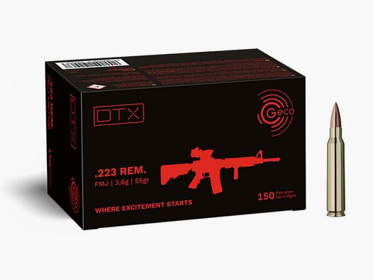 GECO cal.223 Rem DTX FMJ 55gr /150