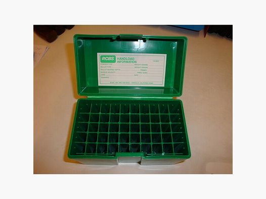 RCBS Patronenbox LP, MP ( 50 ), neuwertig