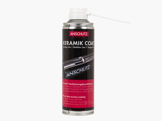 Anschütz 565 Keramik Coat Aerosol 300ml Spray für Gewehre Pistolen Messer