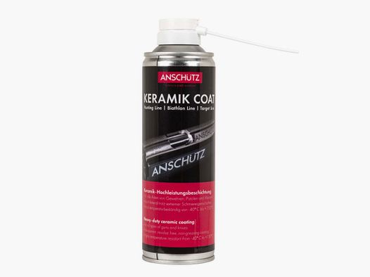 Anschütz 565 Keramische Coat Aerosol 300ml Spray voor Gewehren Pistolen Messen
