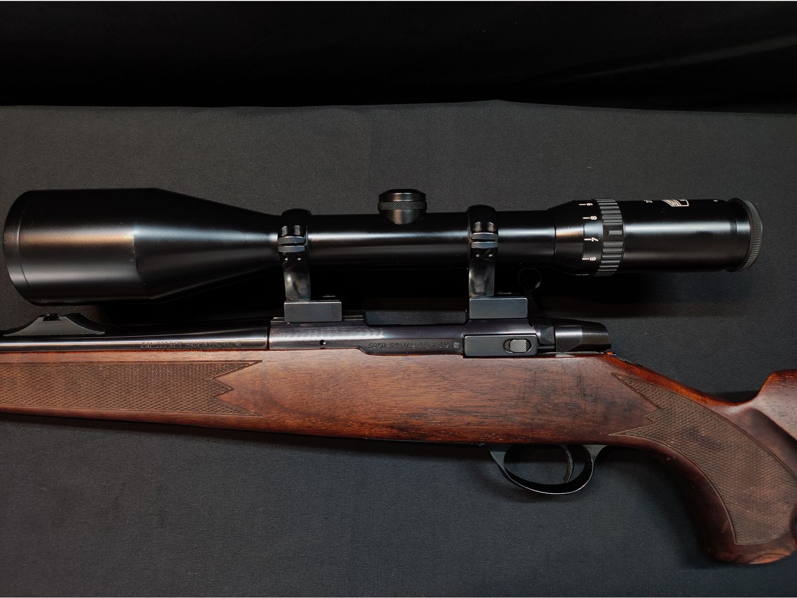  Sako Repetierbüchse Kal. .222 Rem - Schmidt & Bender 2,5–10x56 – Sehr guter Zustand