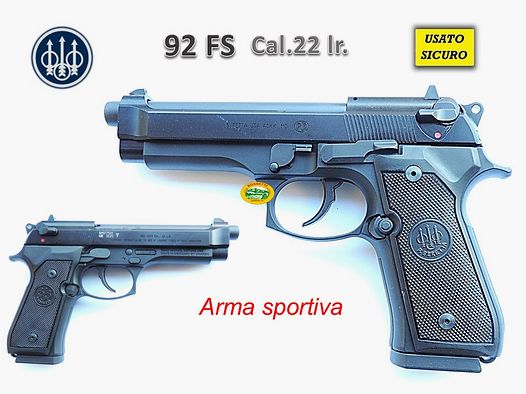 BERETTA 92 fs d’occasion cal.22 lr R.17038