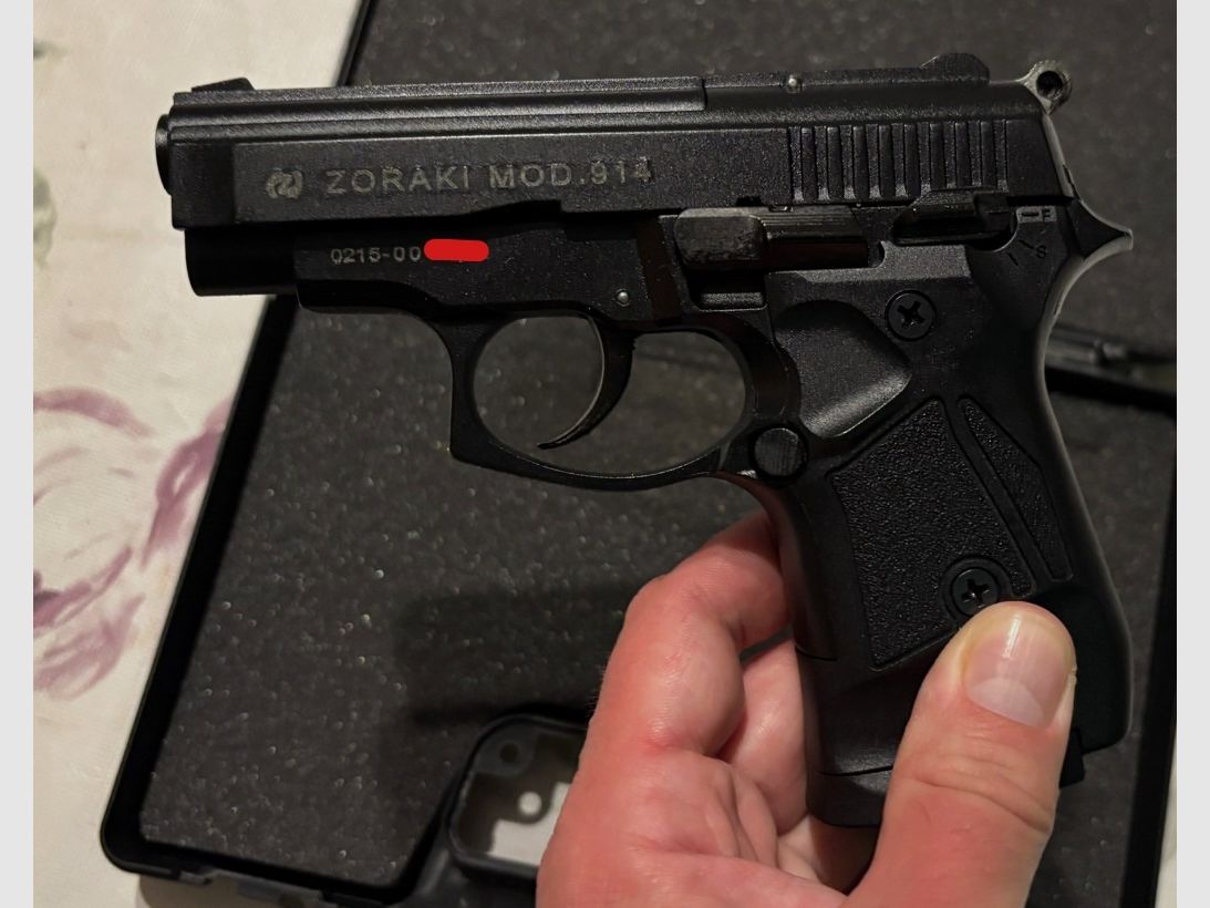 Zoraki 914 alte PTB 922 neuwertiger Zustand