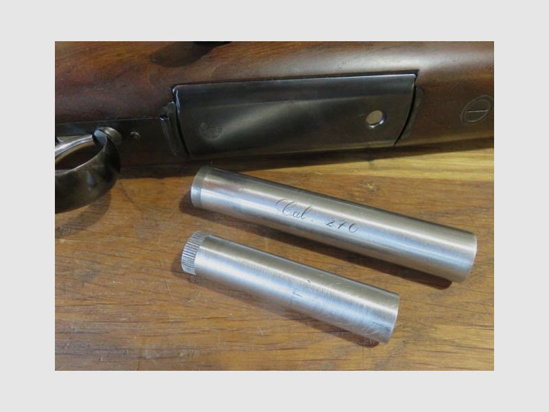 MANNLICHER SCHOENAUER Stutzen Mod.NO Kal.270win Lauf 60cm + KAHLES Zielfernrohr, Bild 11 von 11