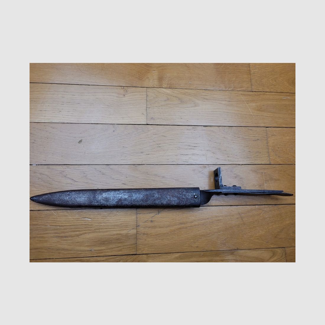 Seltene österreichische Notfall-Ersatzbajonett – Steyr-Gewehr 1895 – selten auch mit Ersatzscheide – TBE+, Bild 13 von 13