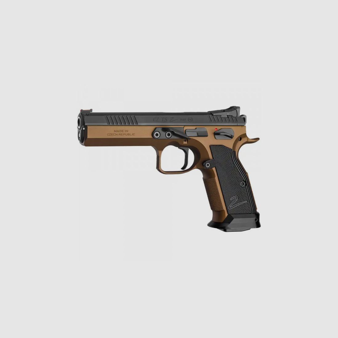 CZ 75 TS 2 - 9 MM LUGER - DIEP BRONS - SA
