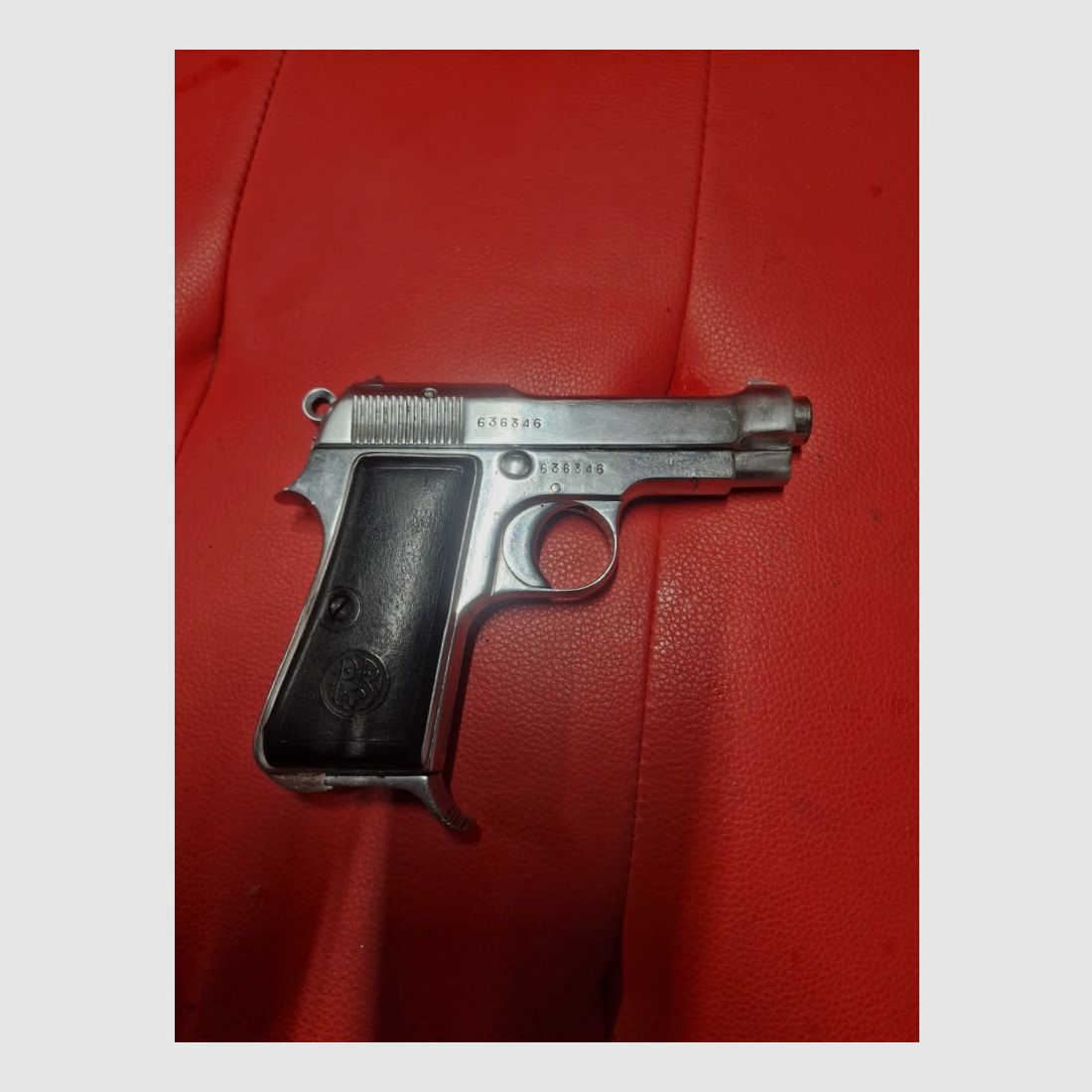 Beretta 1934 Jahr XV (1937) verchromt Kal. 380 ACP (GEBRAUCHT), Bild 2 von 2