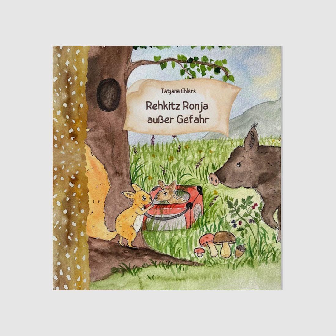 Libro per bambini "Fawn Ronja fuori pericolo"