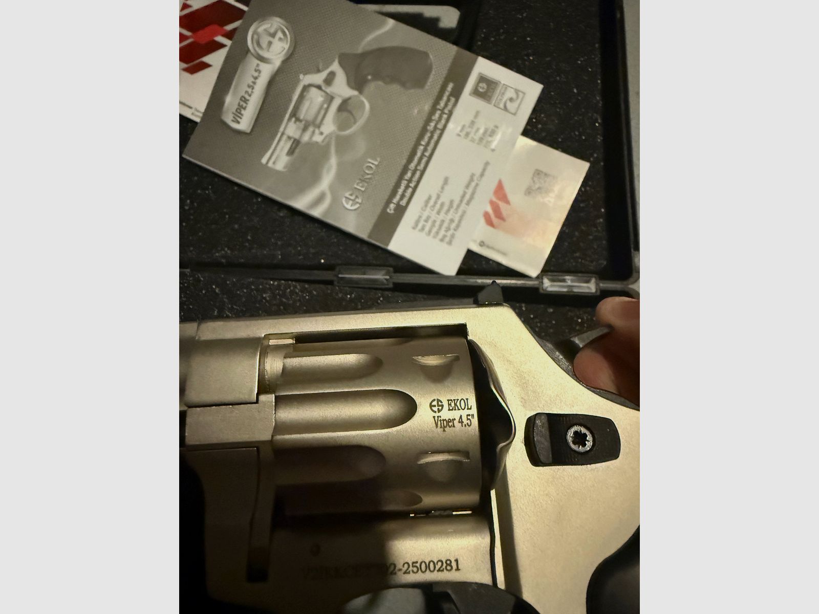 Ekol Viper 4,5 niklowany „Nowy”