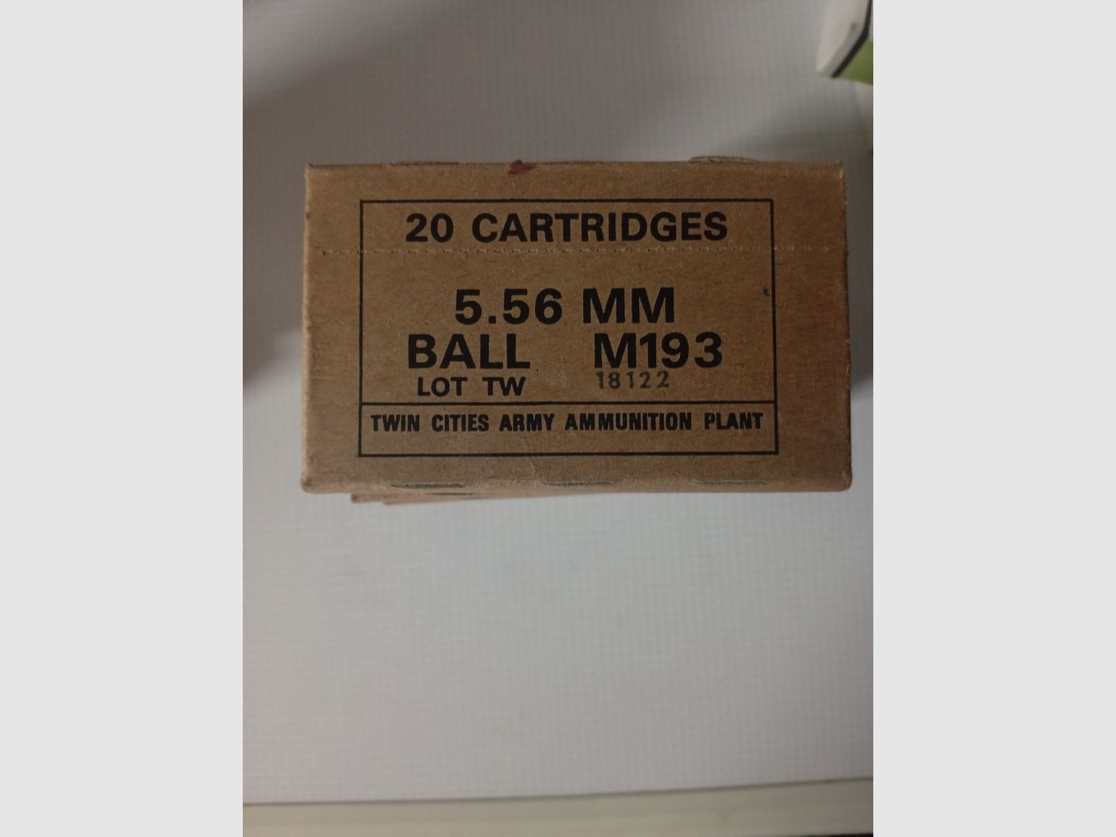5,56x45 M193 Ball Munition 