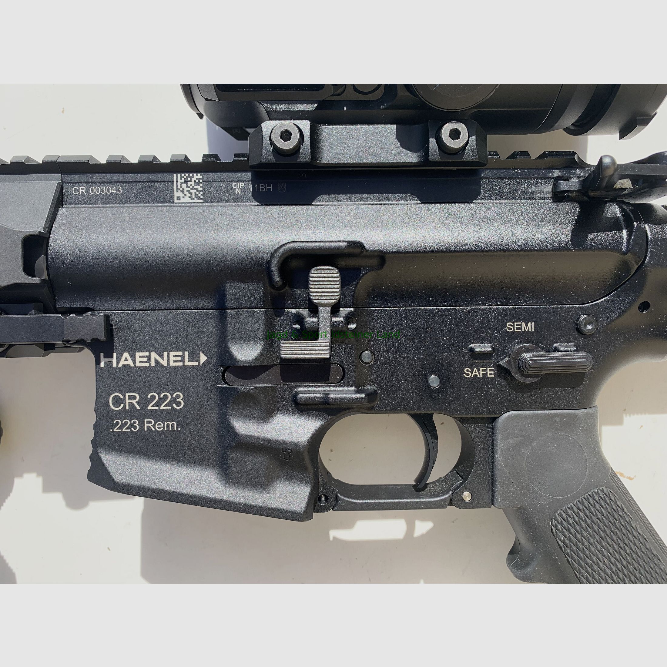 Haenel CR223 inkl. Steiner S432, Matchabzug & UTG-Zweibein