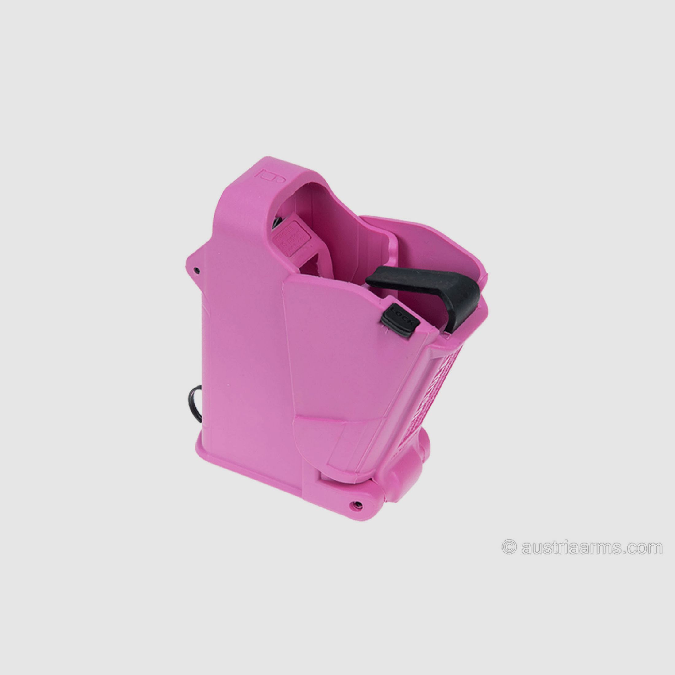 Maglula UpLULA Chargeur Universel de Chargeurs de Pistolet 9 mm – .45 ACP, Rose