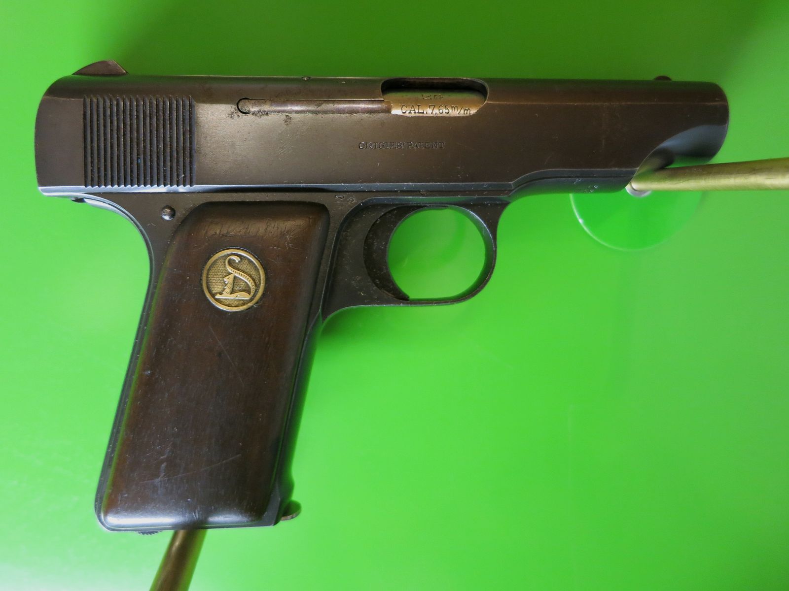 Ortgies; Deutsche Werke Erfurt; 7,65 Browning Polizeipistole Wehrmacht      #12-, Bild 1 von 7