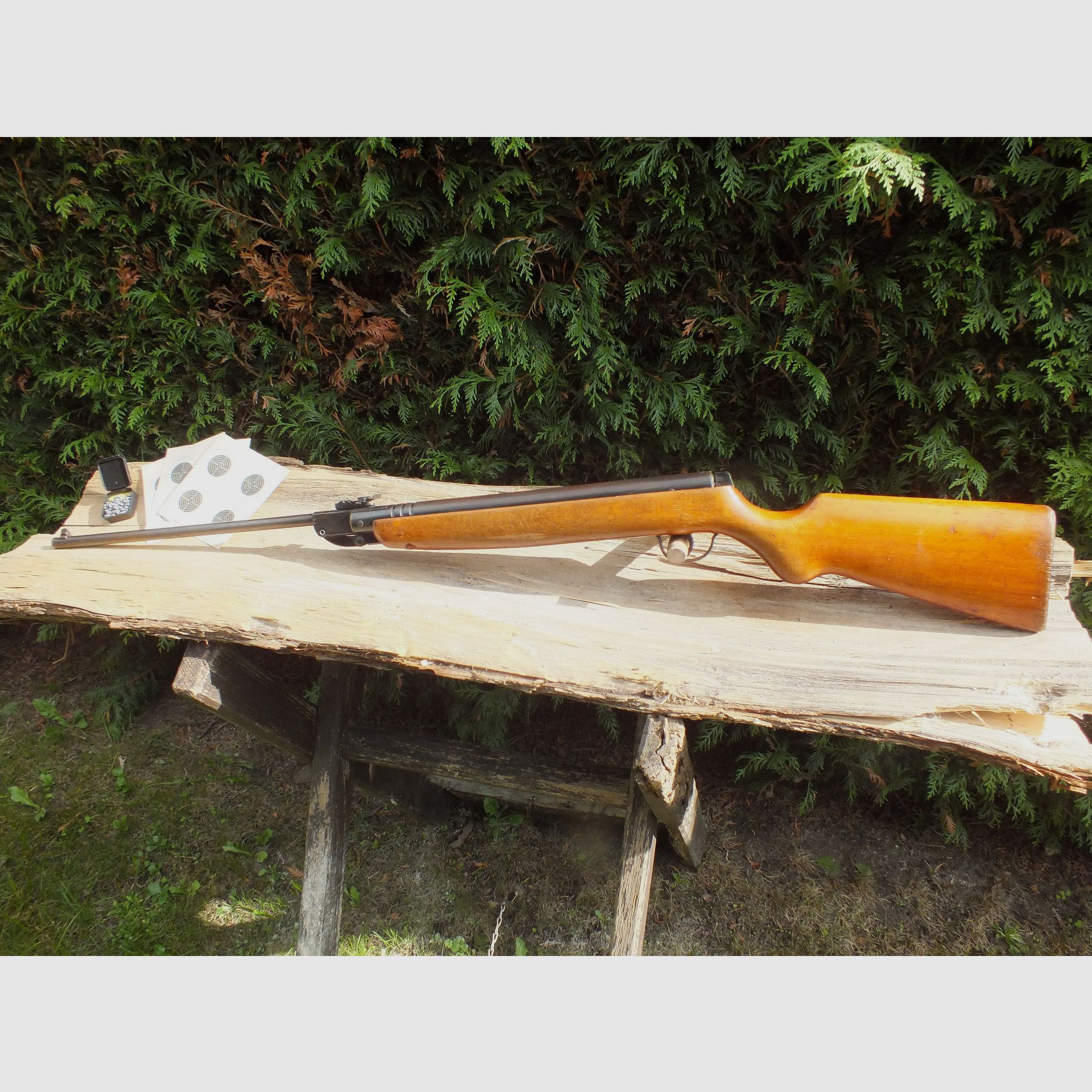 DDR air rifle Haenel 302, Suhl manufacture.