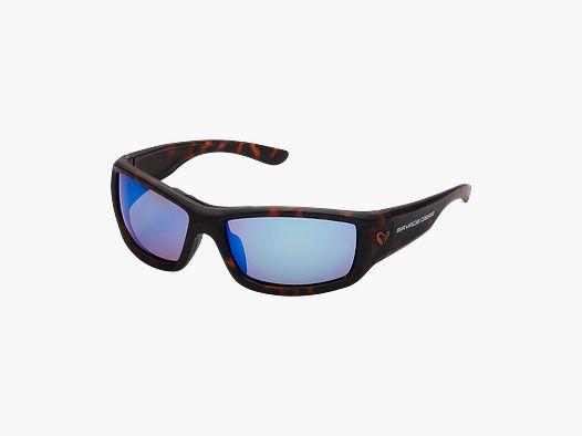 Savage2 Polarized Sunglasses Blue Mirror Floating