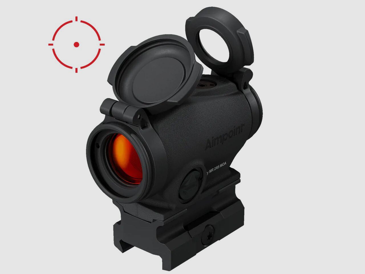 Aimpoint Duty RDS® MRMulti Reticle - Celownik Czerwony 39 mm Jednoczęściowy Montaż Torsyjny