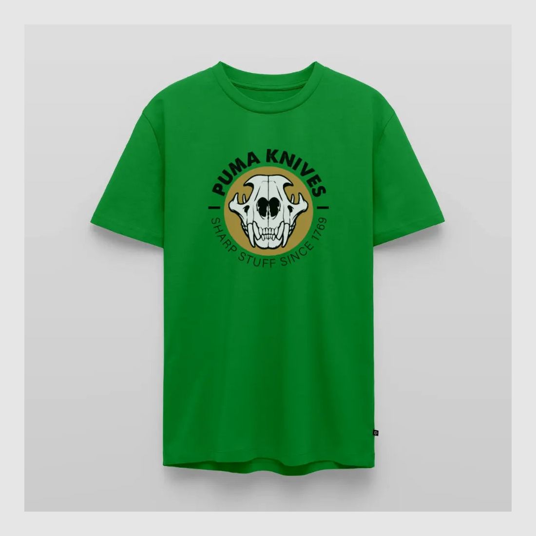 PUMA Men’s Premium T-Shirt "Skull Frontal Sharp Stuff"