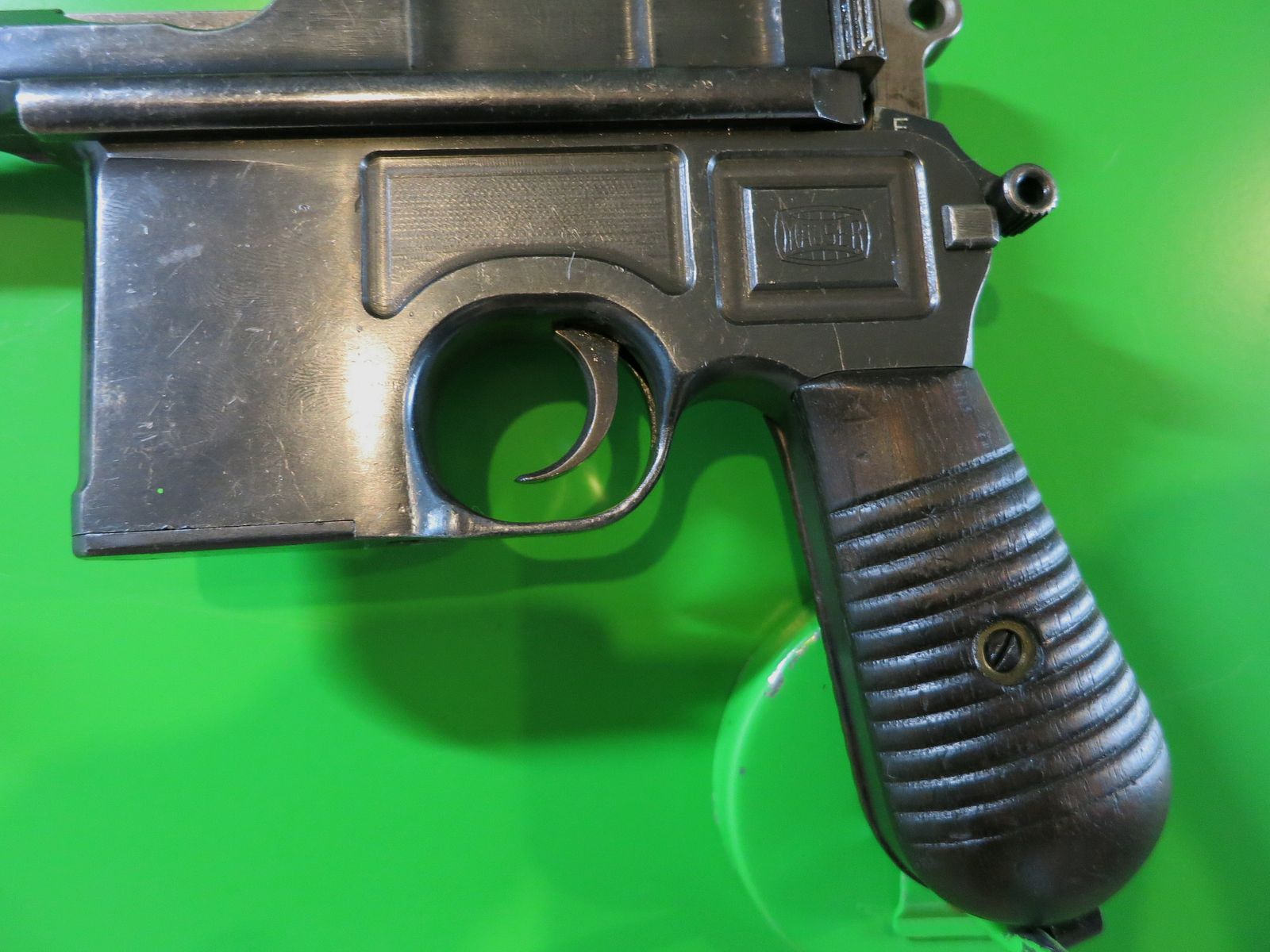 Mauser C96, Broomhandle, Mauser Oberndorf, Kal. 7,63 Mauser   #77-, Bild 12 von 14