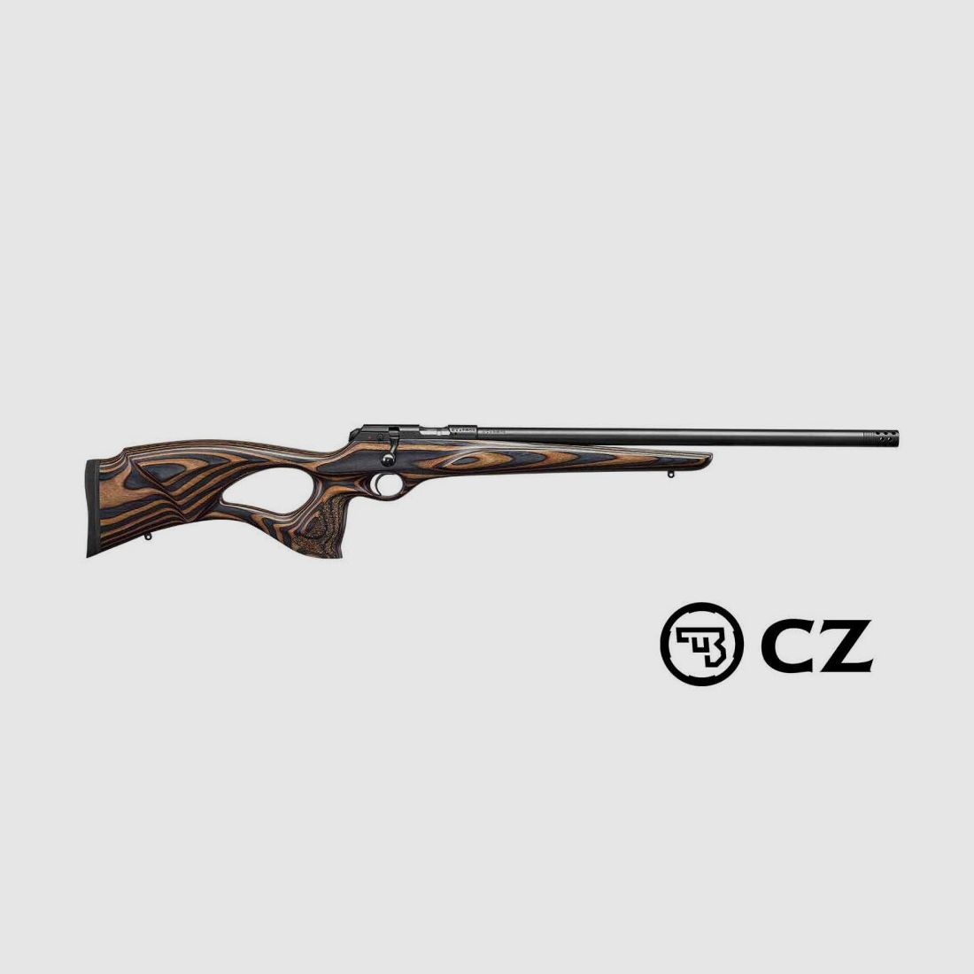 CZ 457 Con agujero para el pulgar roscado de 20