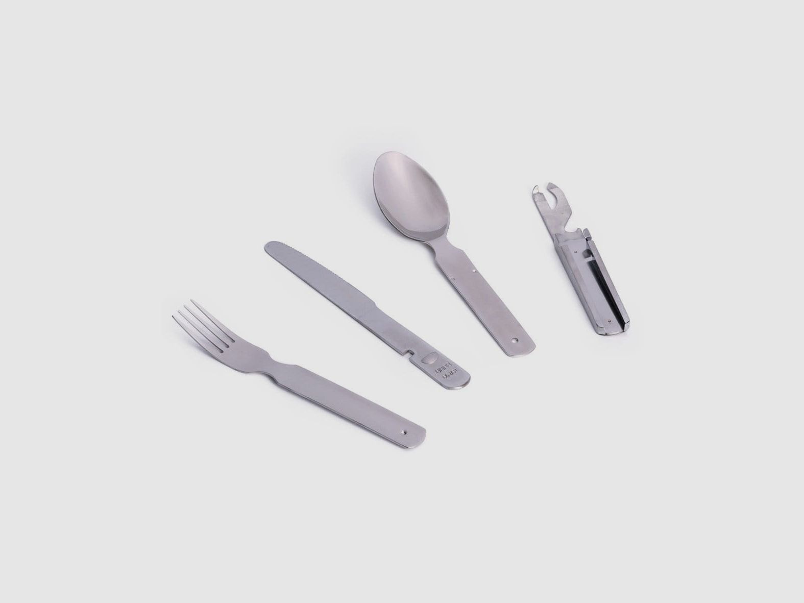 Utensilios de cocina MIL-TEC BW de 4 piezas