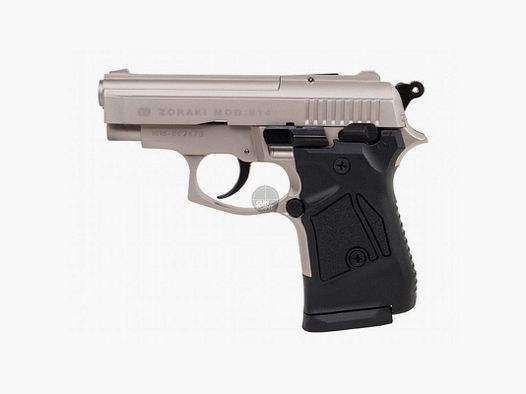 Pistolet à gaz de signalisation - Zoraki 914 - 9 mm P.A.K - satiné