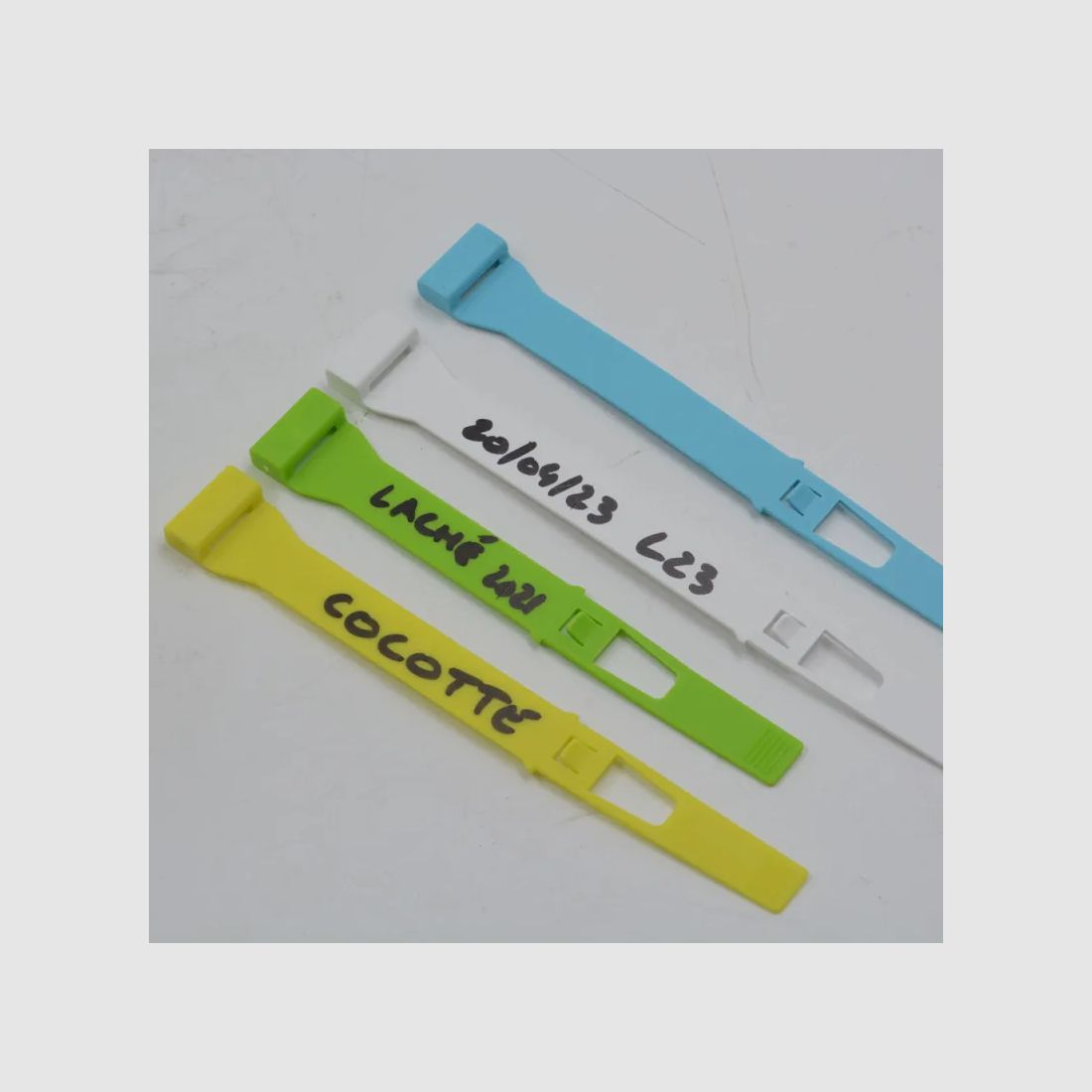 10 Bagues E-Z Seal Tag Ø 20 mm, image 1 sur 5